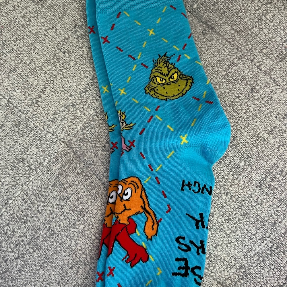 Blue Grinch and Max Socks McDonald’s 2025 limited edition